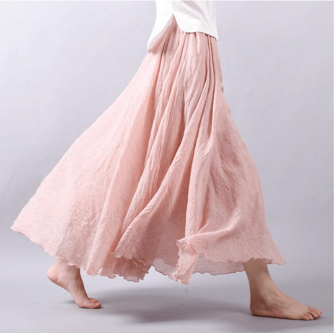 Boho Spódnica Maxi | Zwiewny letni fason
