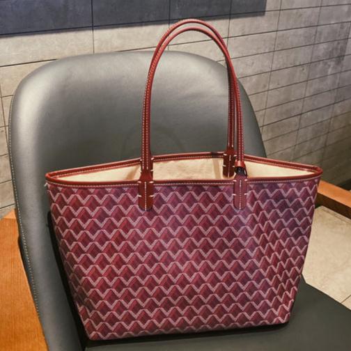 Damska Torba Shopper z Geometrycznym Wzorem