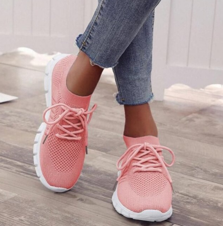 Damskie Sneakersy z Ażurową Cholewką na Białej Podeszwie