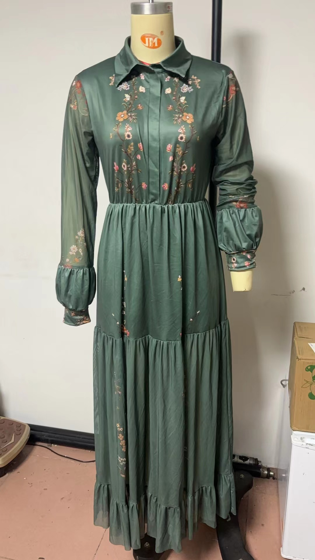 Letnia sukienka maxi damska | Nowoczesny elegancki model