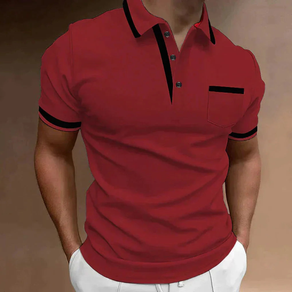 Męska koszulka polo | Elegancki klasyczny krój, na każdą okazję