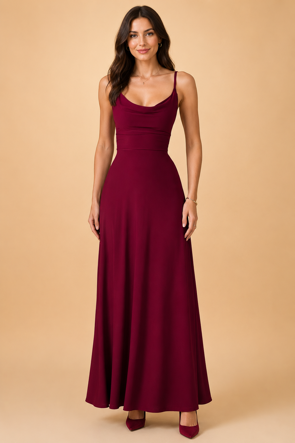 Stylowa elegancja i zrównoważona sukienka maxi | Stylowy model na ciepłe dni