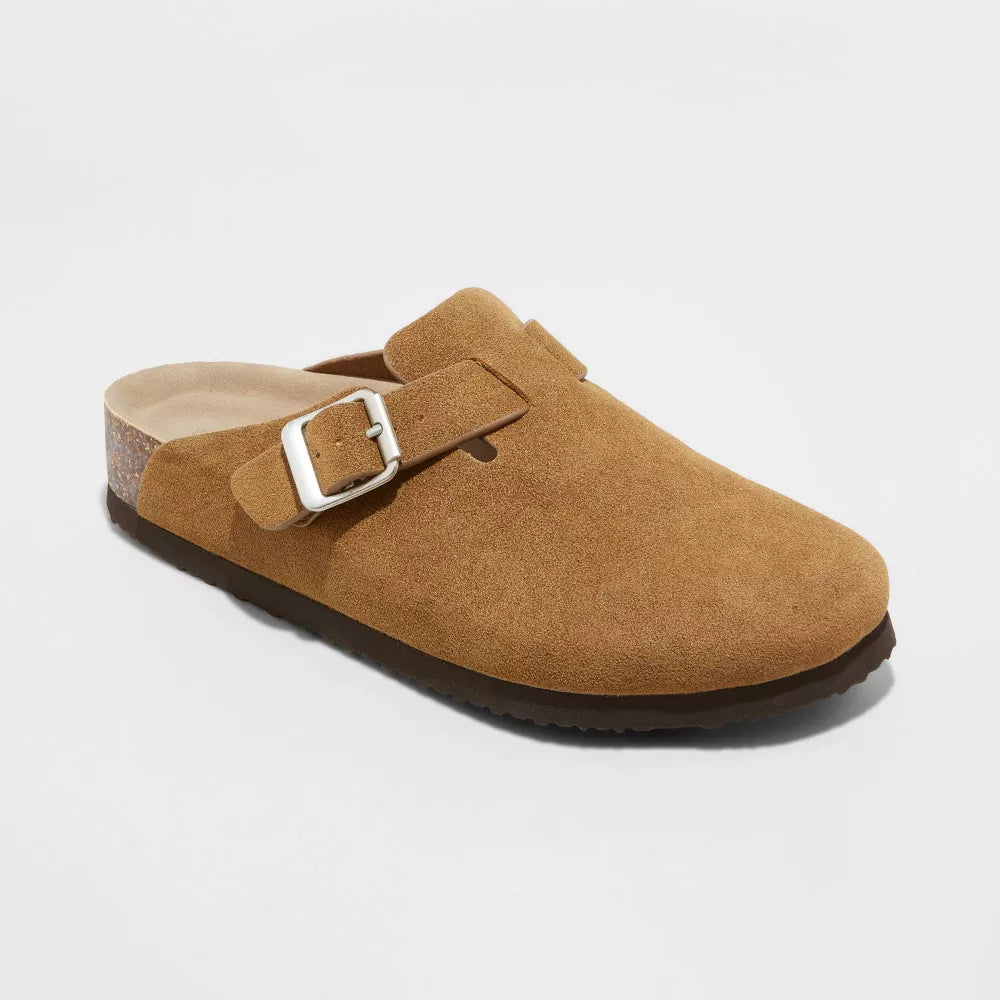 Unisex Chodaki z Korkową Podeszwą i Klamrą