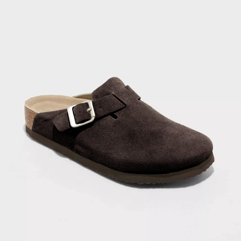 Unisex Chodaki z Korkową Podeszwą i Klamrą