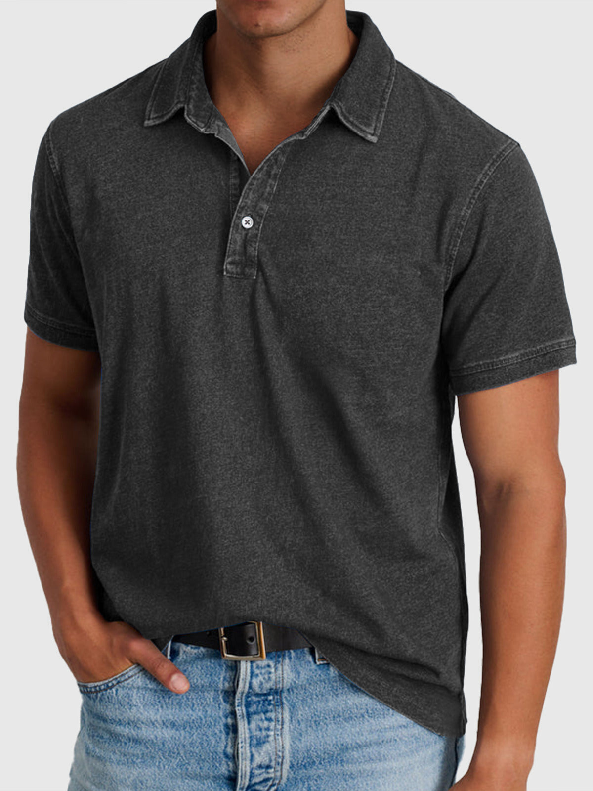 Koszulka polo męska na lato | Elegancki letni fason
