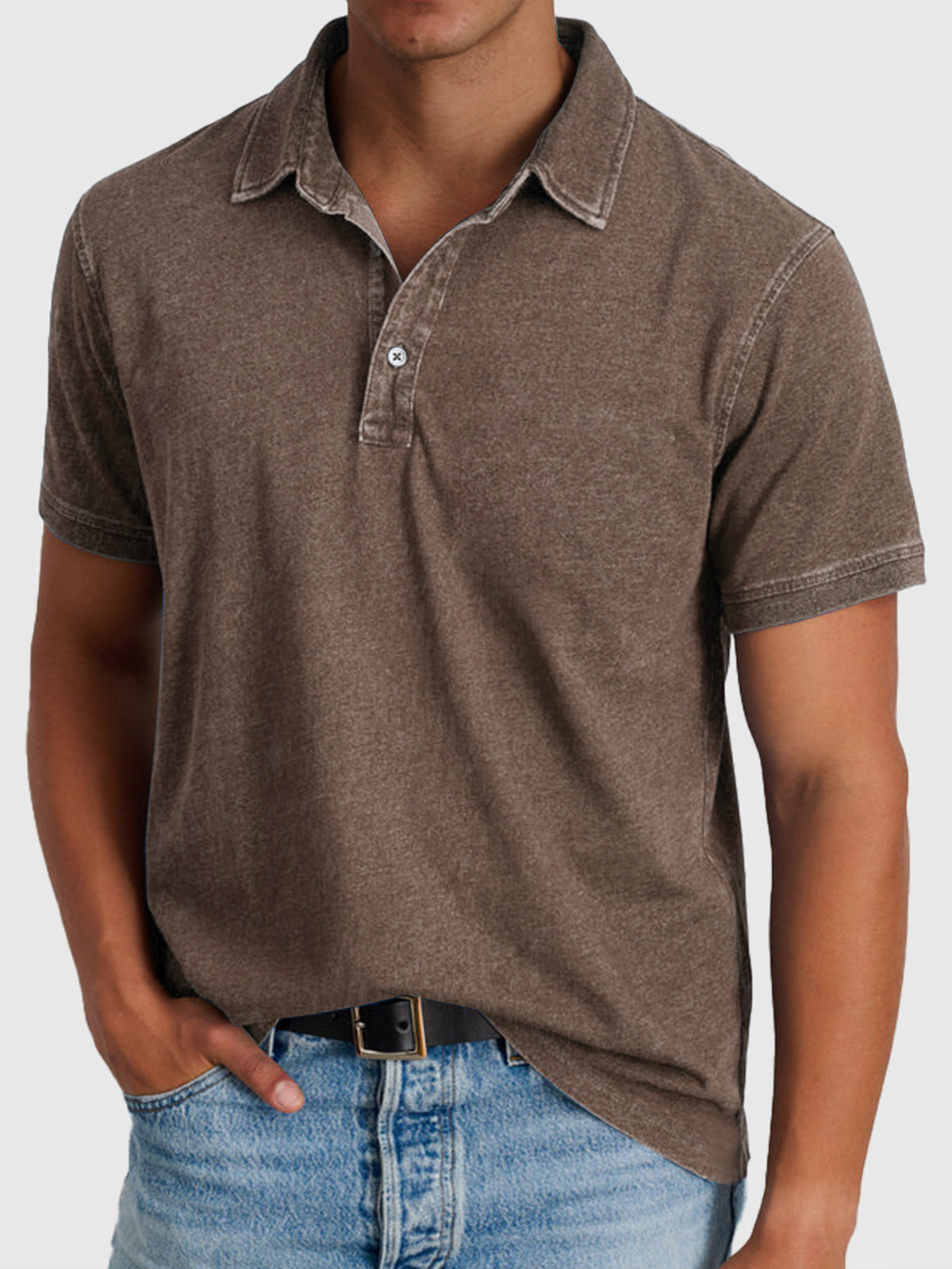 Koszulka polo męska na lato | Elegancki letni fason