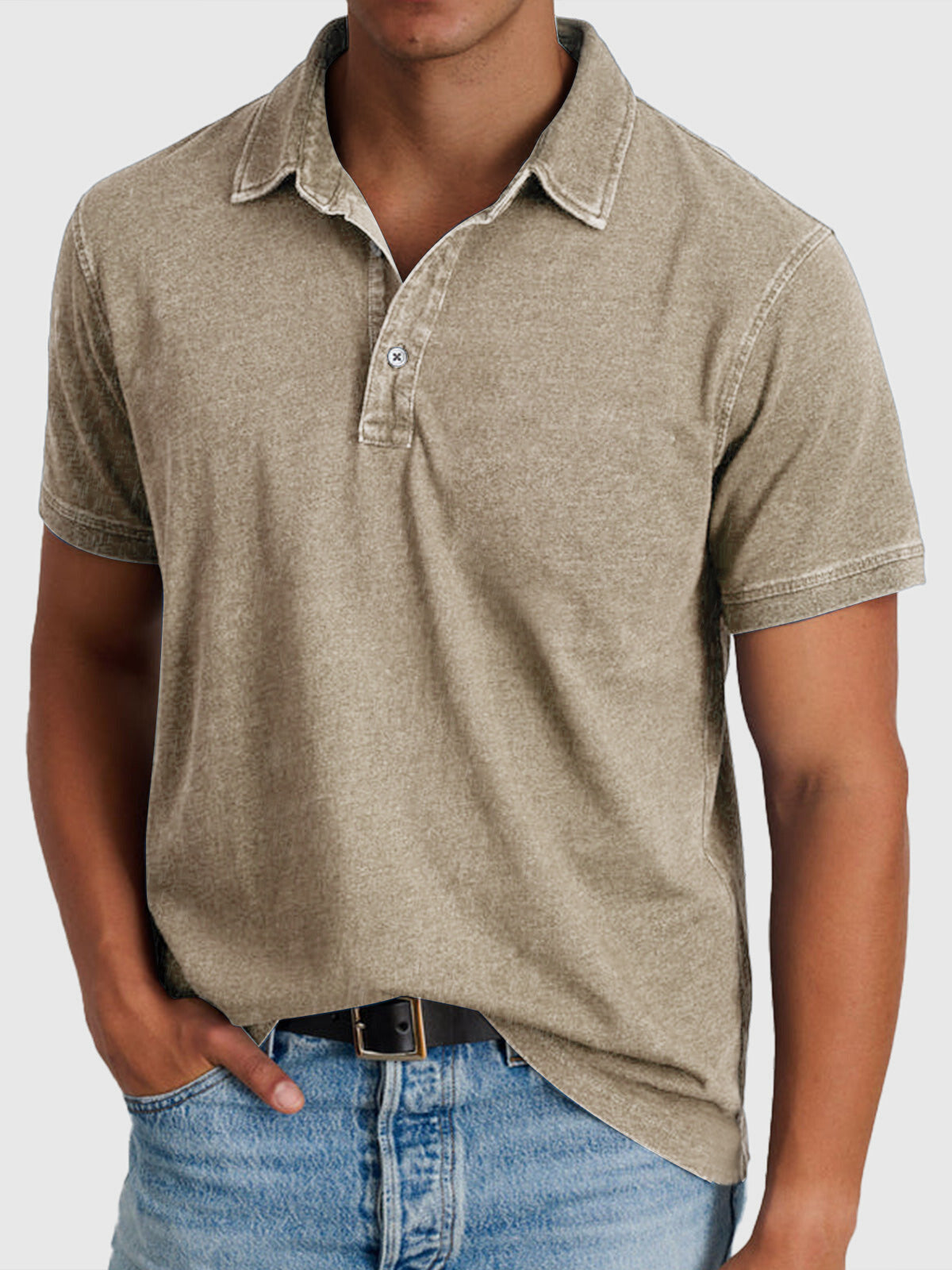 Koszulka polo męska na lato | Elegancki letni fason