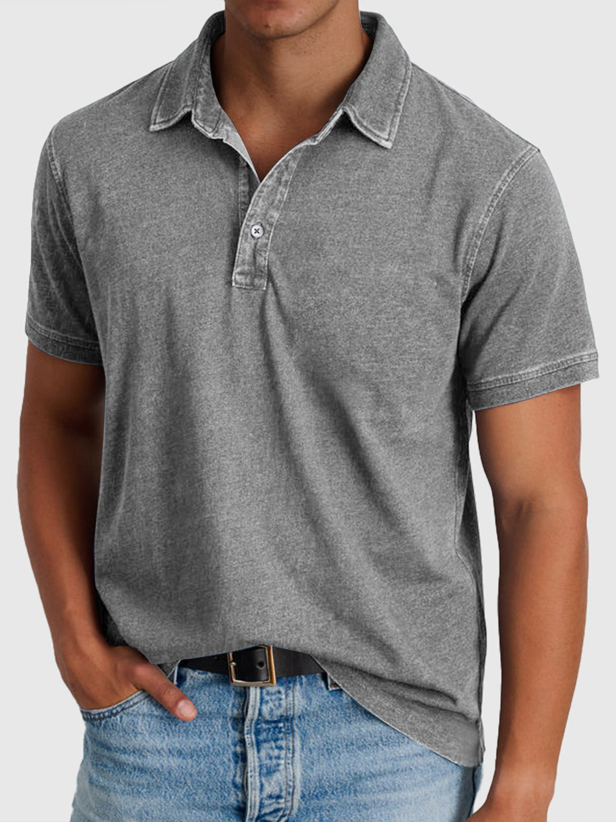 Koszulka polo męska na lato | Elegancki letni fason