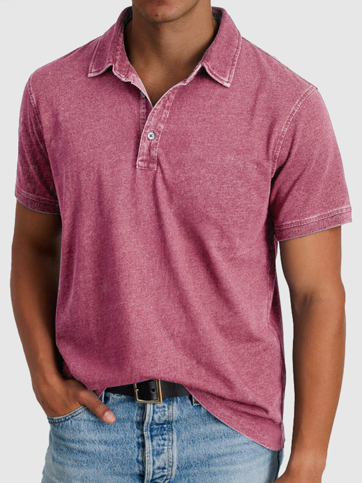 Koszulka polo męska na lato | Elegancki letni fason