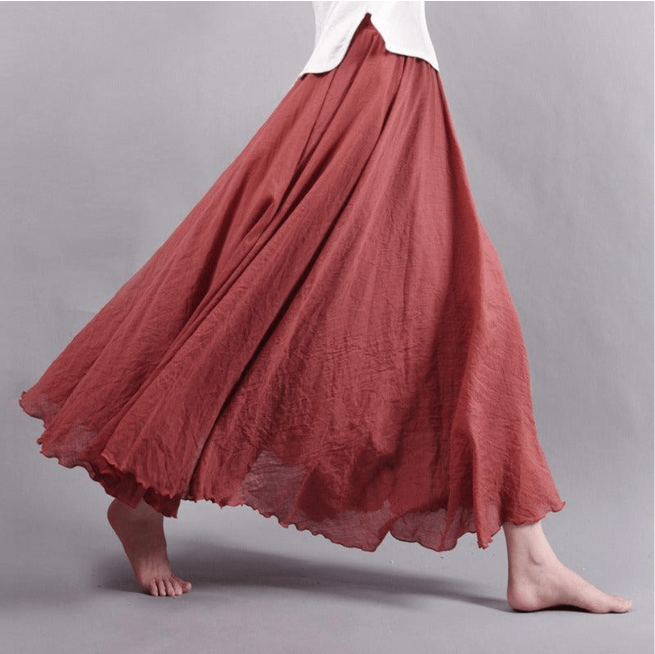 Boho Spódnica Maxi | Zwiewny letni fason