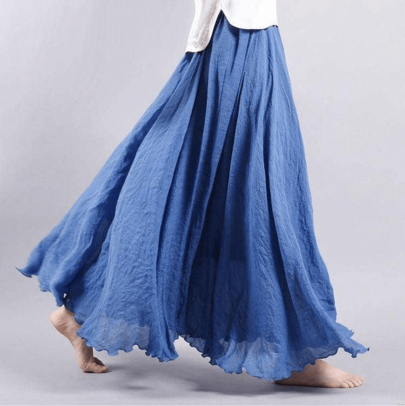 Boho Spódnica Maxi | Zwiewny letni fason