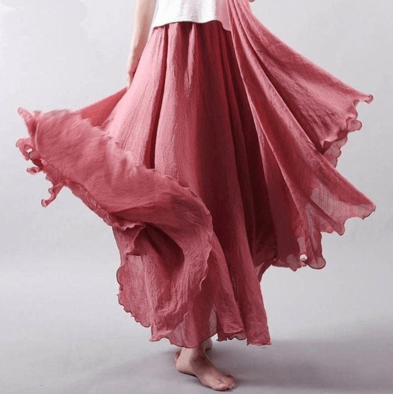 Boho Spódnica Maxi | Zwiewny letni fason