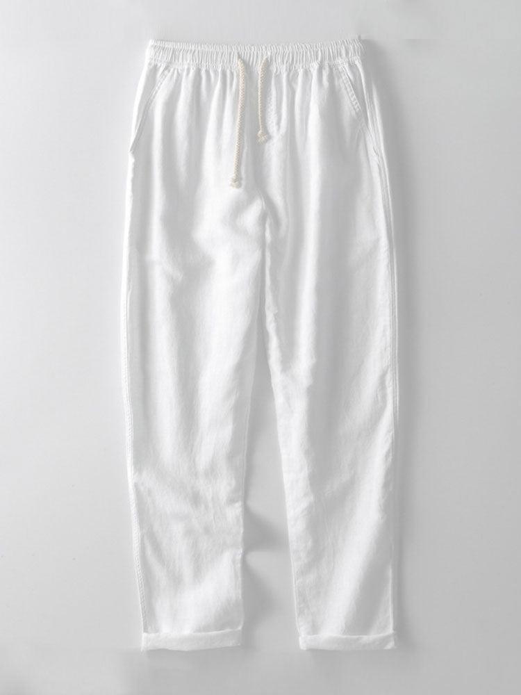 Casualowy zestaw z koszulą i spodniami | Elegancki letni zestaw