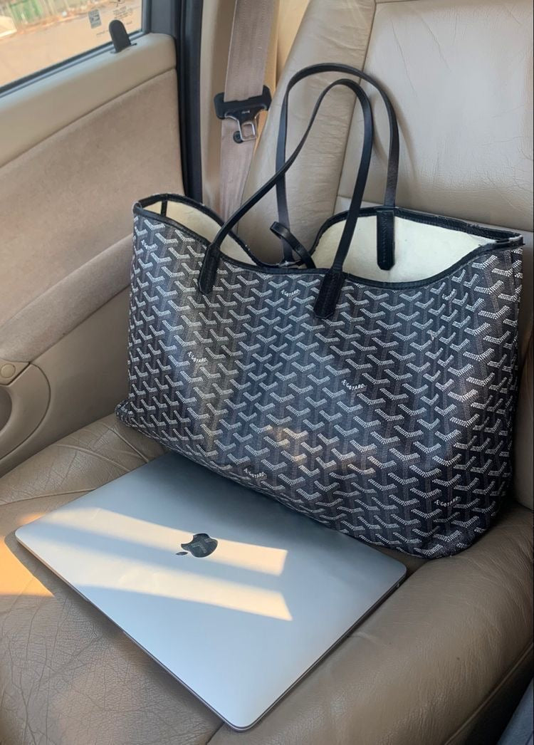 Damska Torba Shopper z Geometrycznym Wzorem