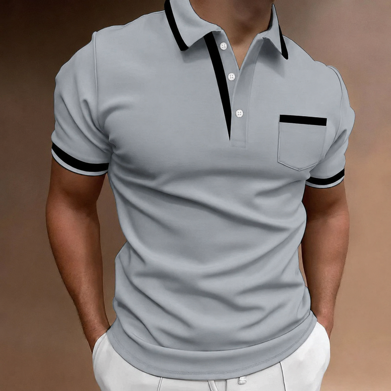 Męska koszulka polo | Elegancki klasyczny krój, na każdą okazję