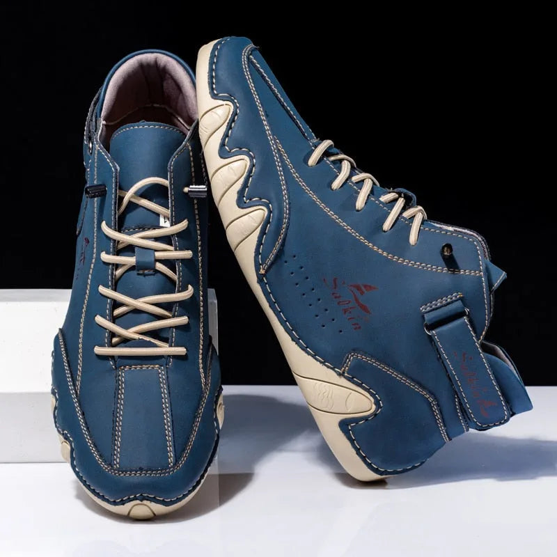 Sneakersy za kostkę zapinane na rzepy
