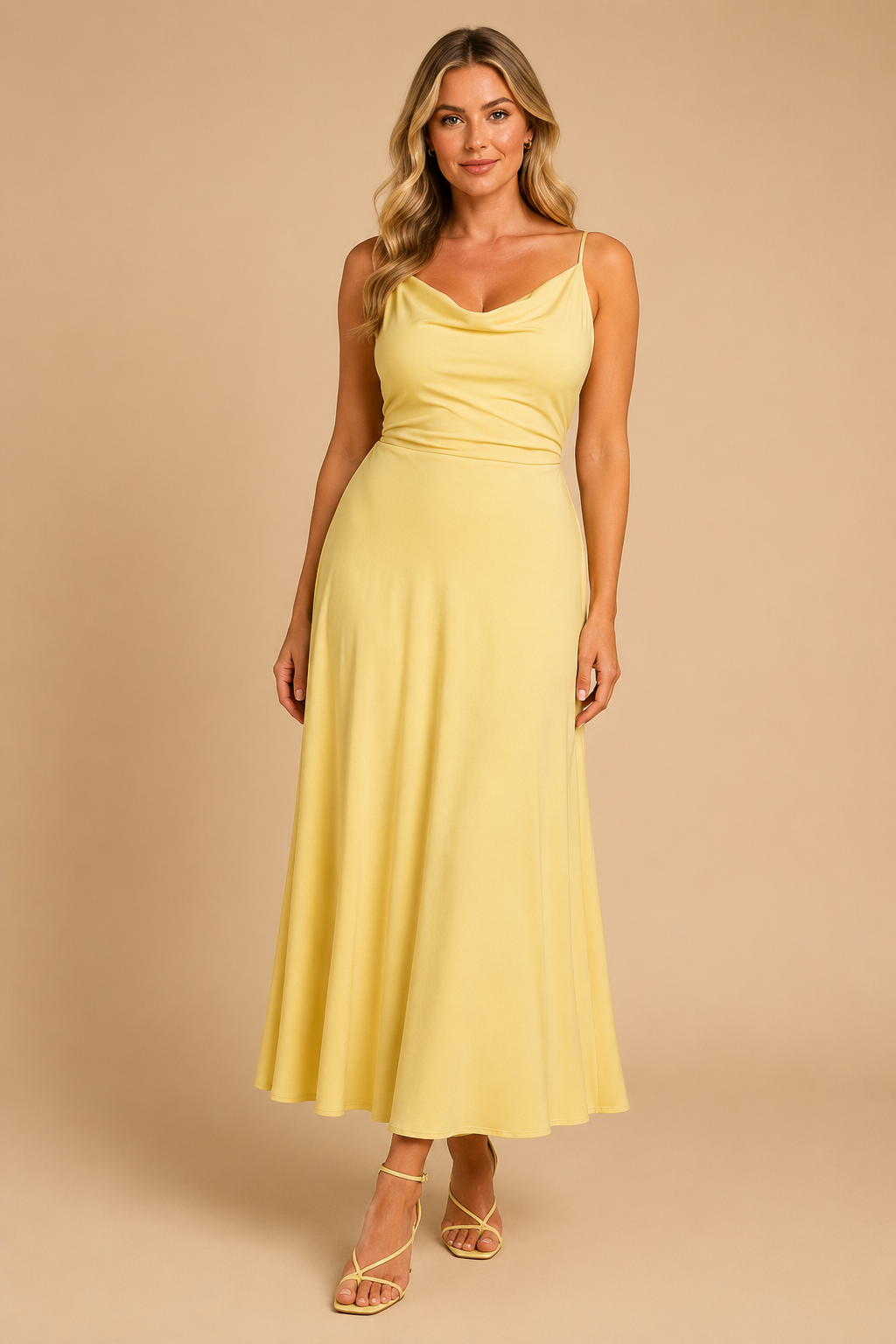 Stylowa elegancja i zrównoważona sukienka maxi | Stylowy model na ciepłe dni