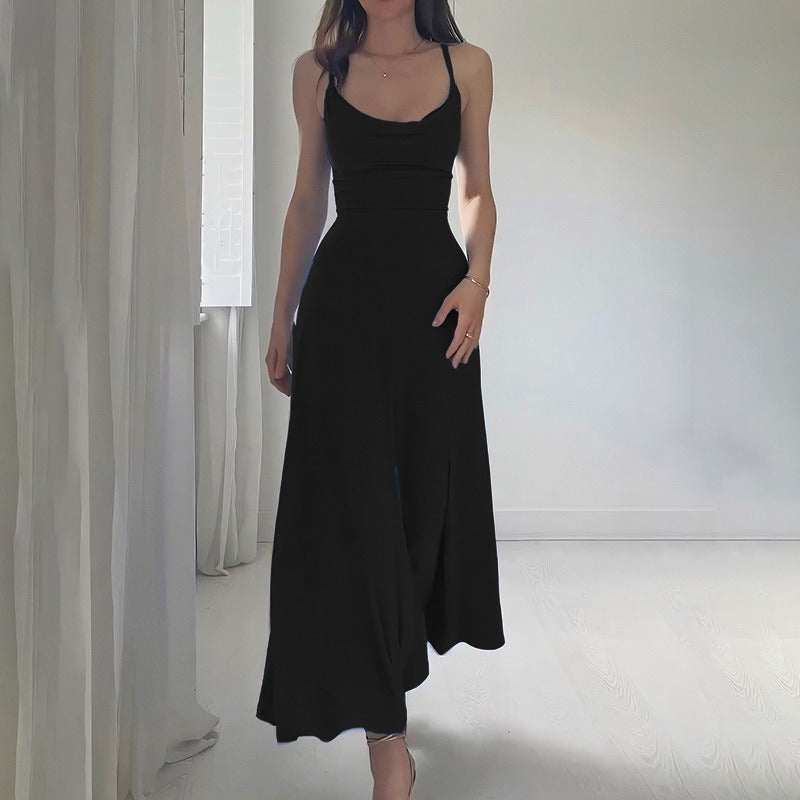 Sukienka maxi bez ramiączek | Stylowy model na ciepłe dni
